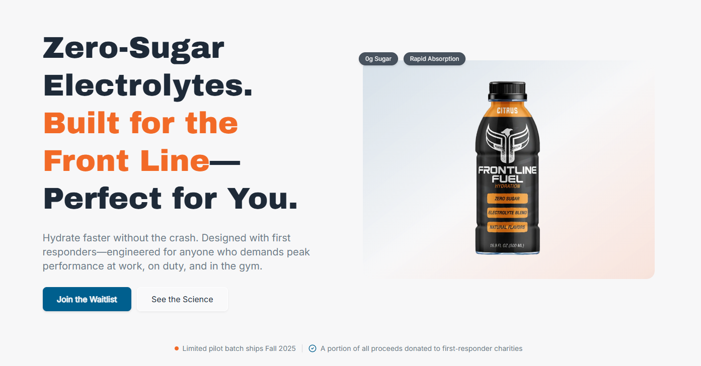 Hydration Brand Site